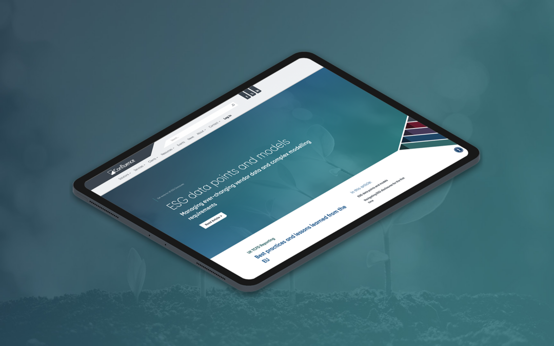 Get ready for UK ESG Disclosures UK TCFD Reporting: ESG data points and models Managing ever-changing vendor data and complex modelling requirements